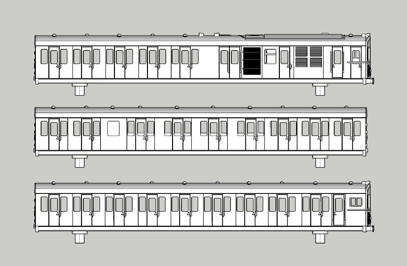 (image for) (N) BR Class 207 - 3D - "Sussex" Thumper